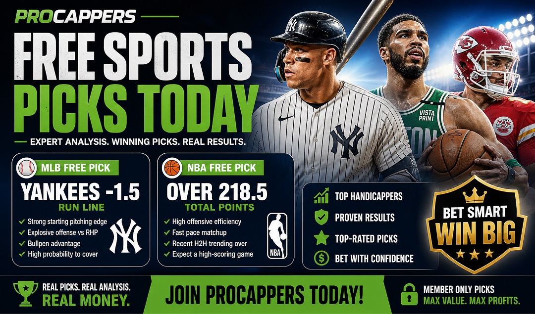 Free Sports Picks Today,  Expert Predictions and Best Bets (May 1, 2026)