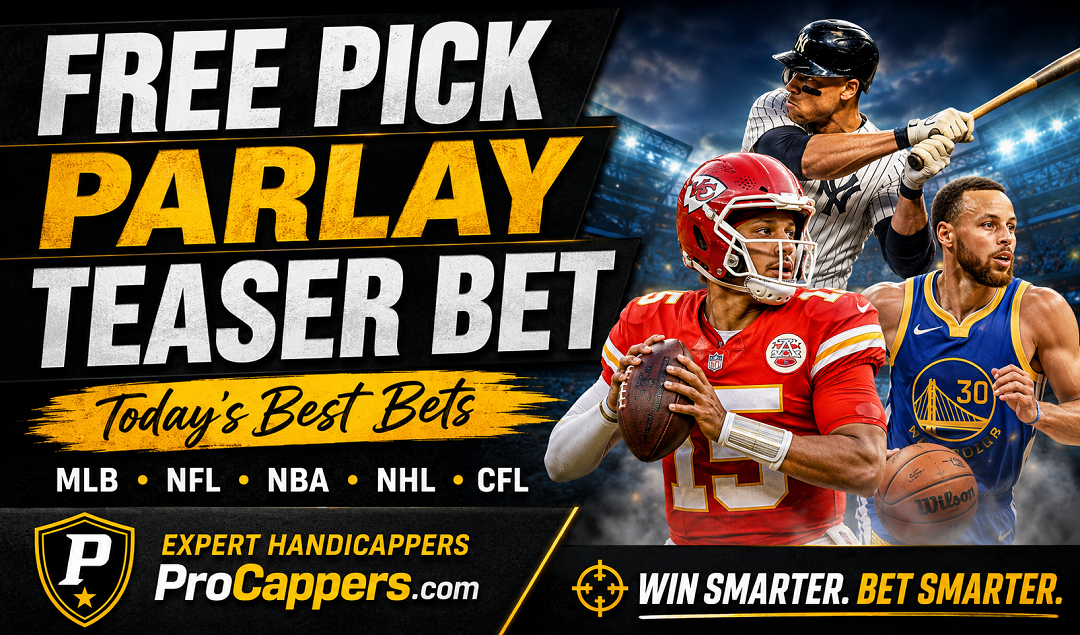 Free Pick, Parlay and  Teaser Bets for June 23, 2026