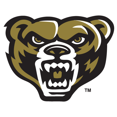 Oakland Golden Grizzlies Team Logo